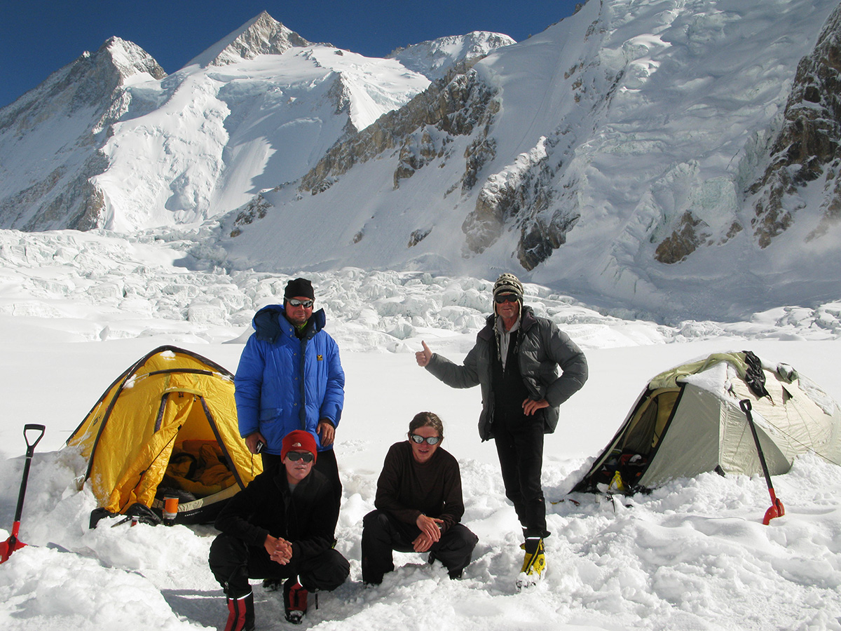 Camp 1 of Gasherbrum I & II