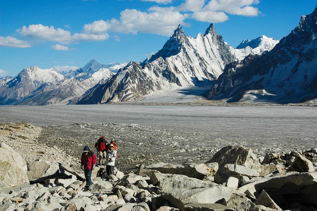 great Karakorum traverse-trek Hisper La