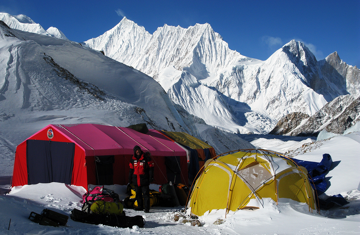Camp Site Gasherbrum-II Expedition