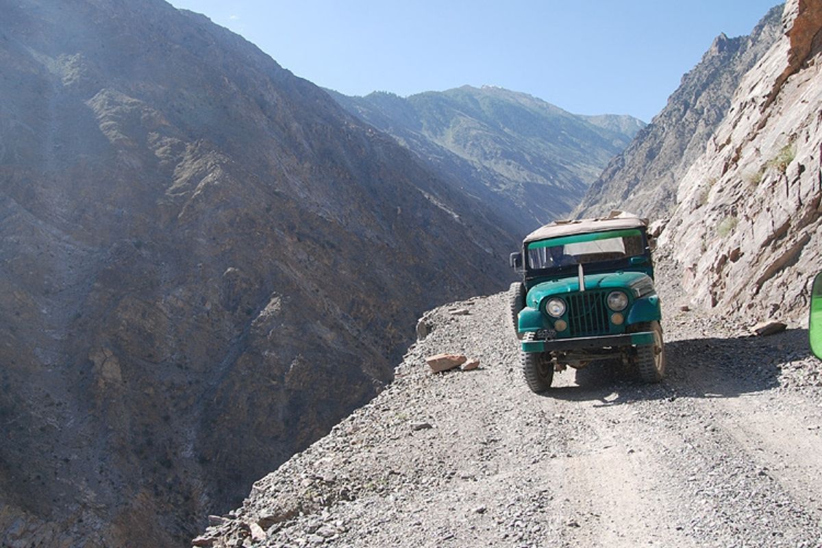 Jeep road to Fairy Meadows