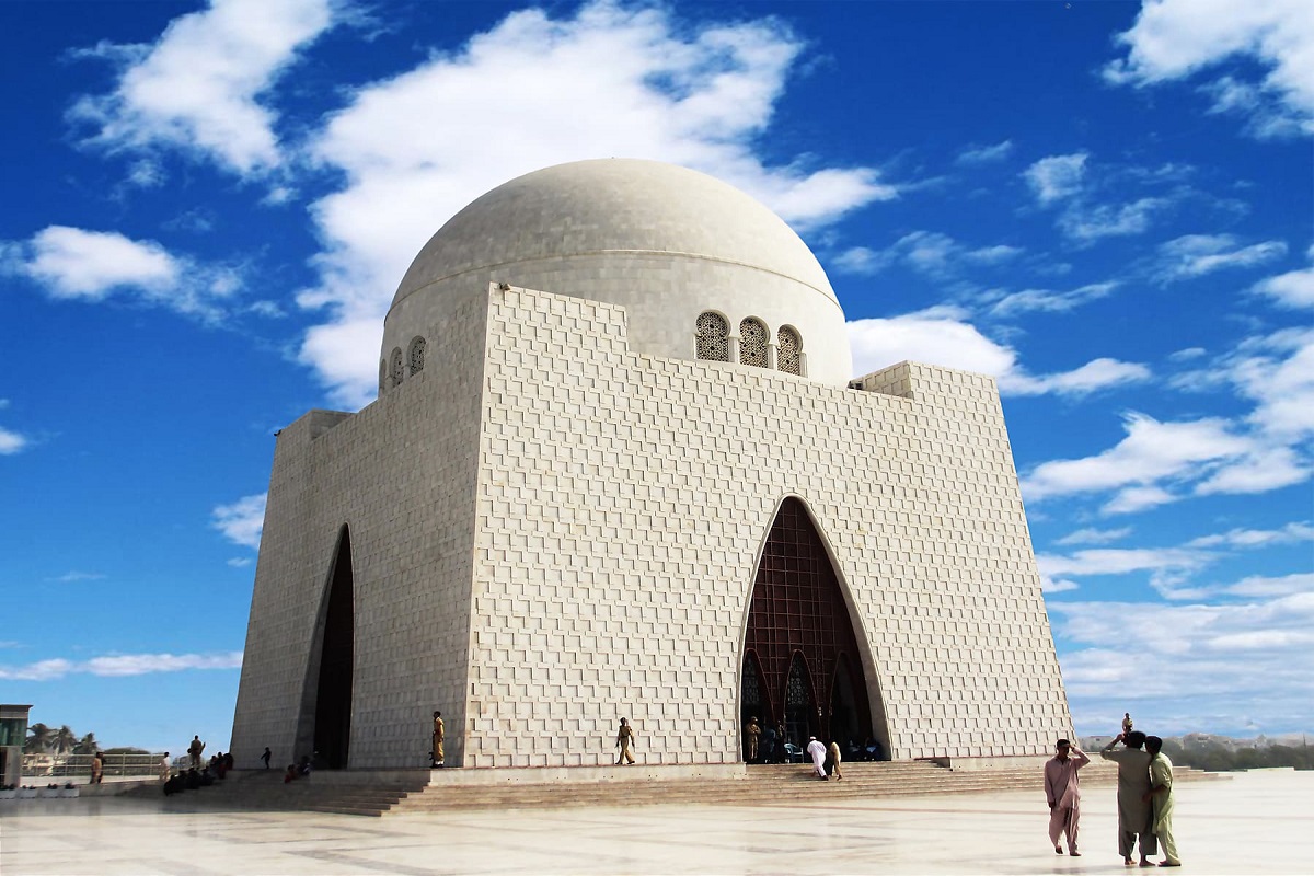 Jinnah Mausoleum in Karachi.