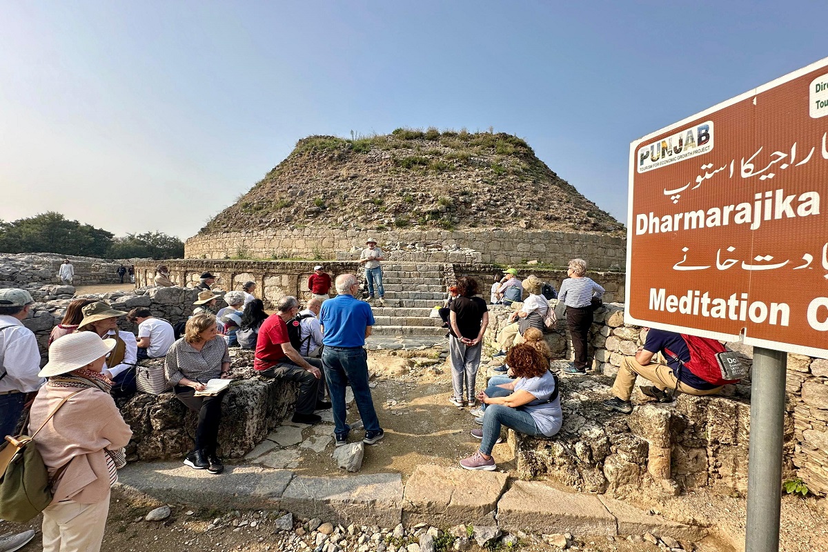 Dharmarajika Stupa And Monastery