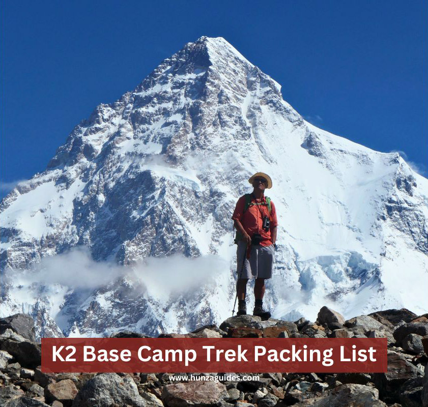 K2 Base Camp Trek Packing List
